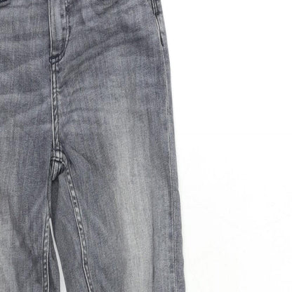 Zara Womens Grey  Denim Skinny Jeans Size 6 L23 in
