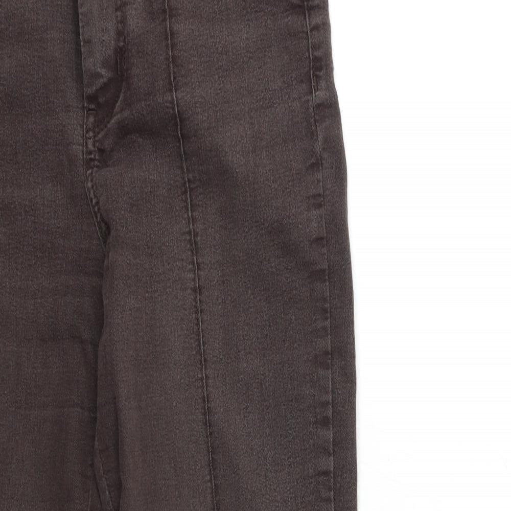 Per Una Womens Brown  Denim Straight Jeans Size 26 in L25 in