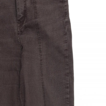 Per Una Womens Brown  Denim Straight Jeans Size 26 in L25 in