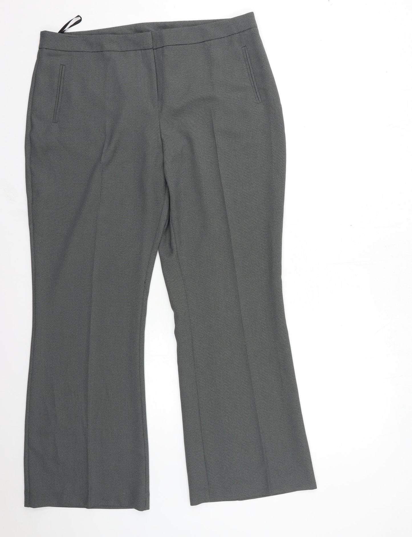 Womens UK Size 18 BHS Regular Fit  Grey Trousers