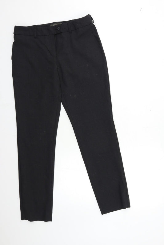 Womens UK Size 10 simon jersey Regular Fit  Black Trousers
