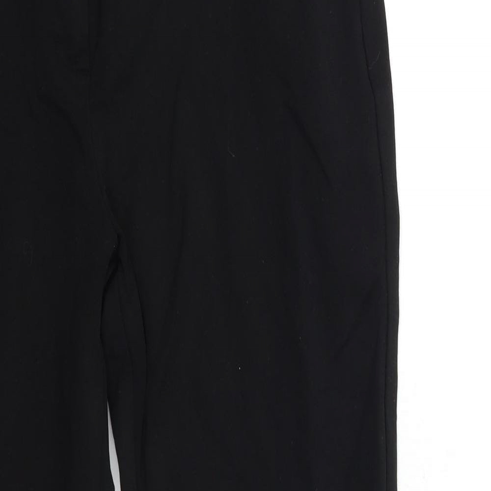 F&F Womens Black   Trousers  Size 14 L26 in