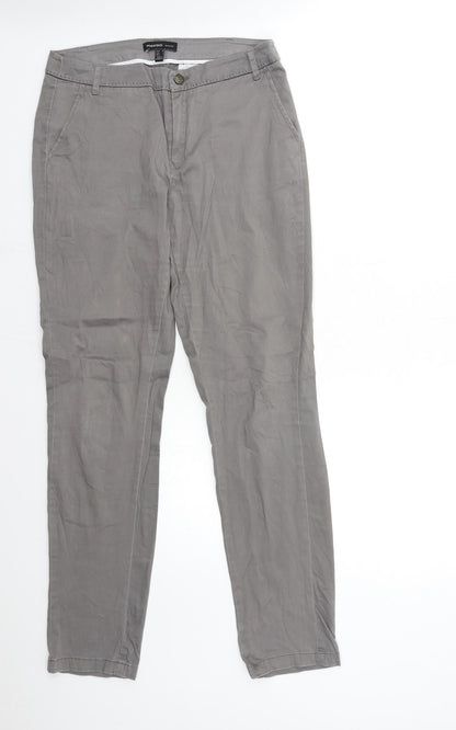 Mango Womens Grey   Trousers  Size 10 L30 in