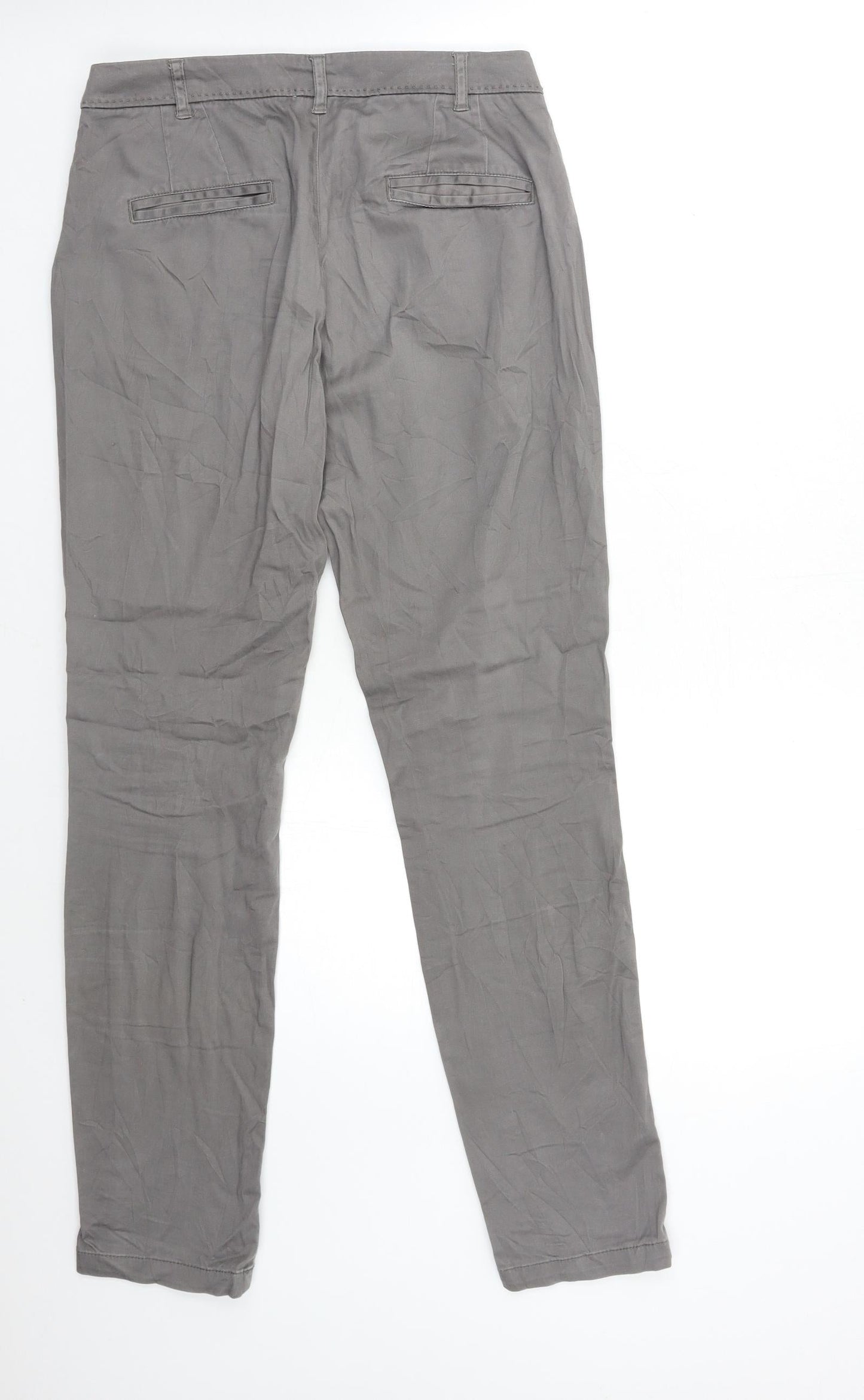 Mango Womens Grey   Trousers  Size 10 L30 in