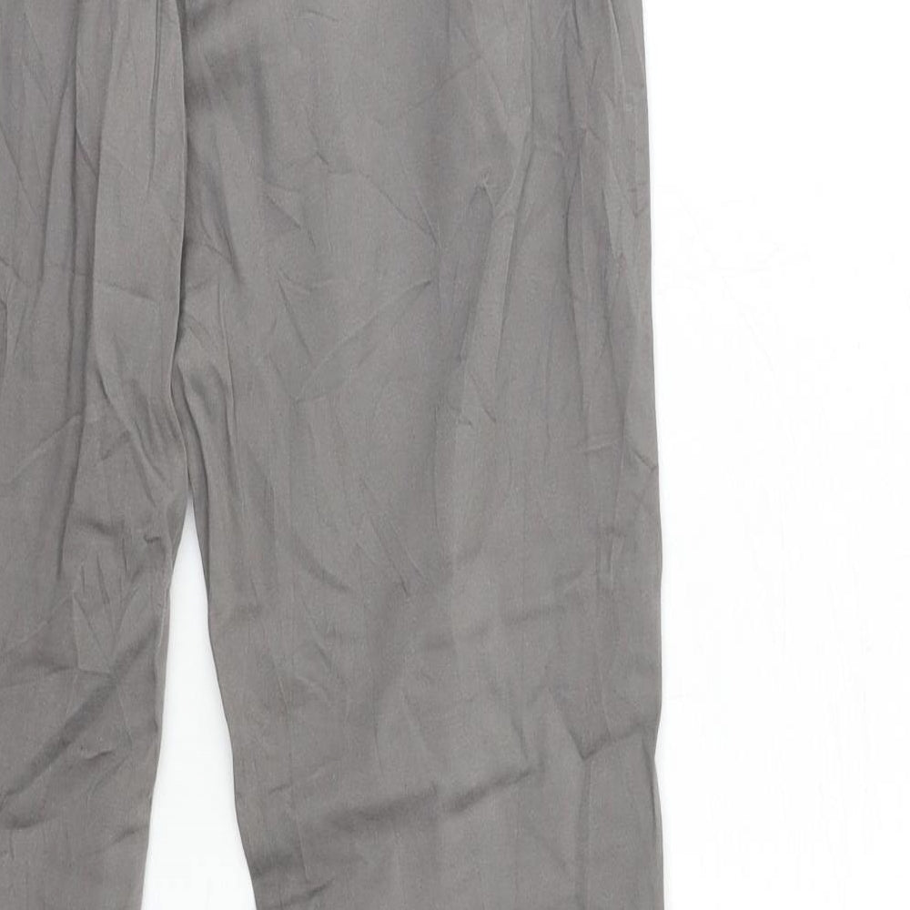 Mango Womens Grey   Trousers  Size 10 L30 in