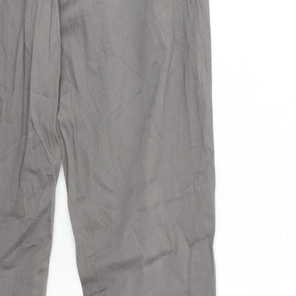 Mango Womens Grey   Trousers  Size 10 L30 in