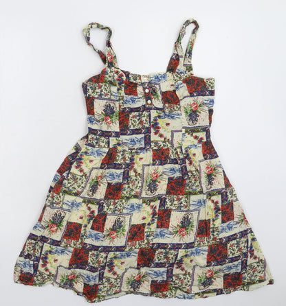 Atmosphere Womens Multicoloured   Fit & Flare  Size 8