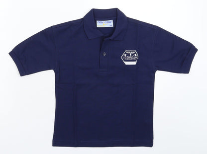 Blue Max Boys Blue   Basic Polo Size 5-6 Years