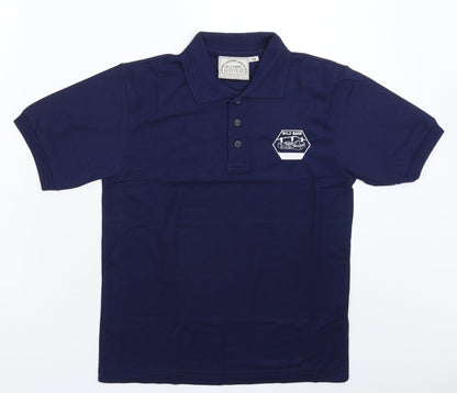 MCS Boys Blue   Basic Polo Size L