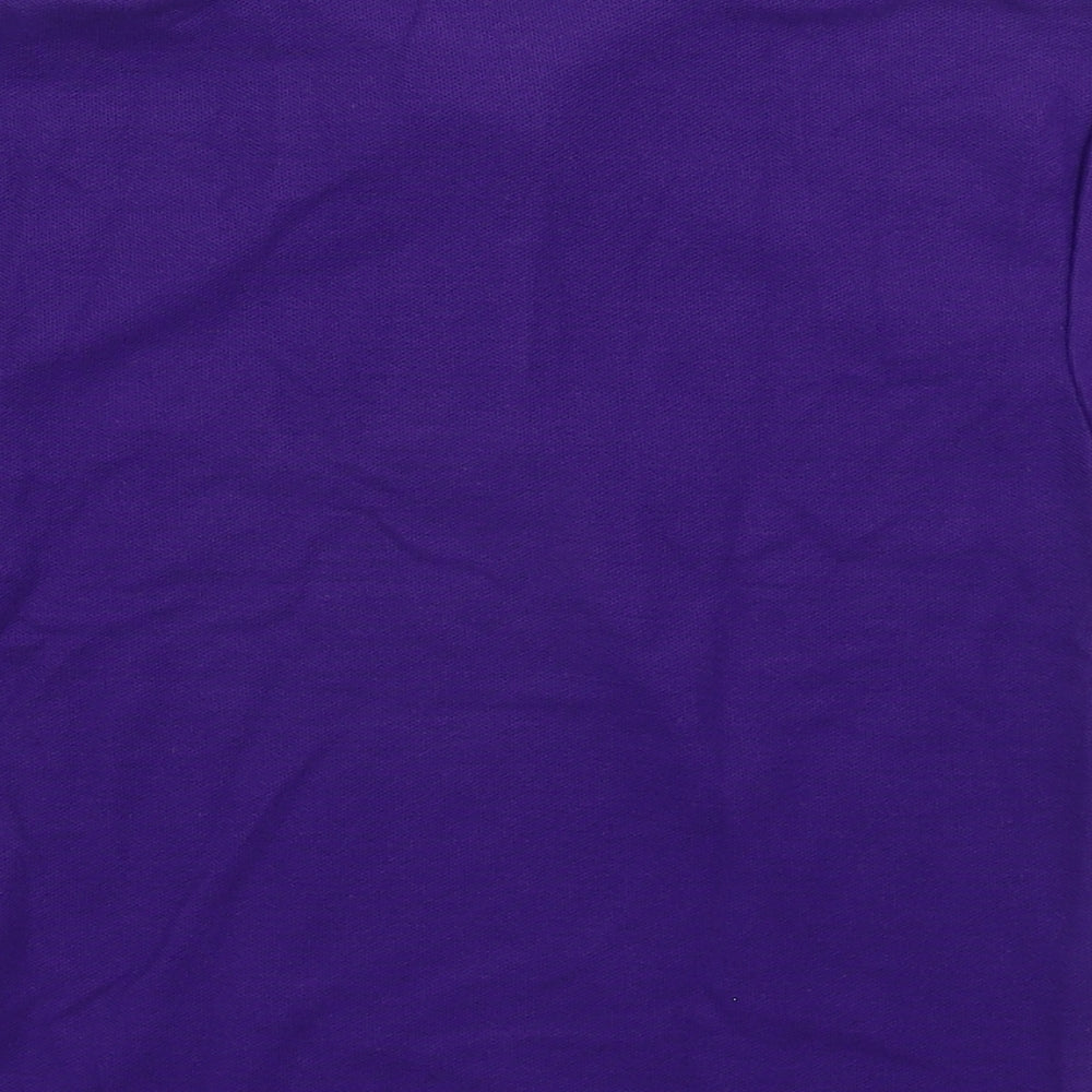 Fruit of the Loom Boys Purple   Basic Polo Size 3-4 Years
