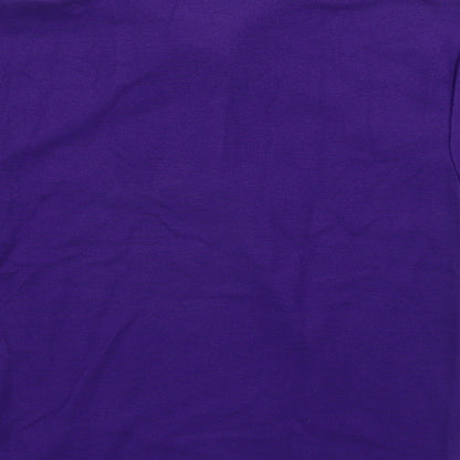 Fruit of the Loom Boys Purple   Basic Polo Size 3-4 Years