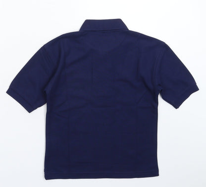 Blue Max Boys Blue   Basic Polo Size 5-6 Years