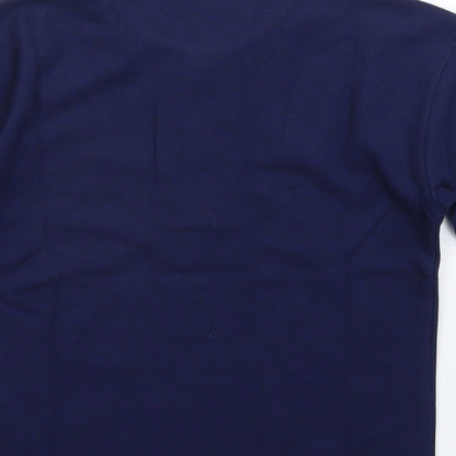 Blue Max Boys Blue   Basic Polo Size 5-6 Years