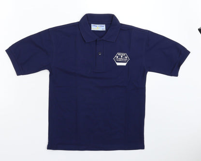 Blue Max Boys Blue   Basic Polo Size 9-10 Years