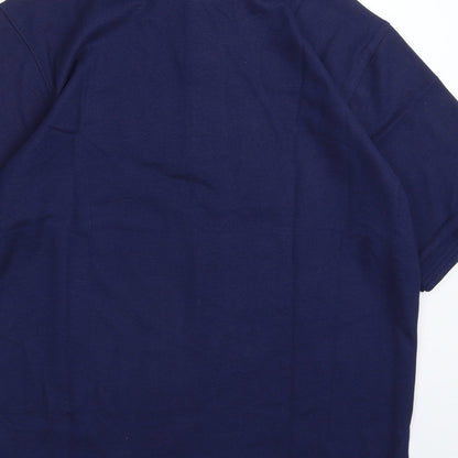 MCS Mens Blue    Polo Size XS