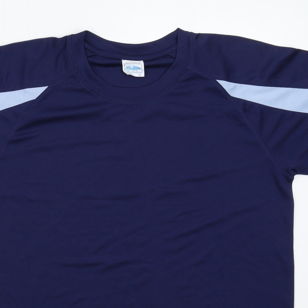All We Do is Mens Blue   Jersey T-Shirt Size S