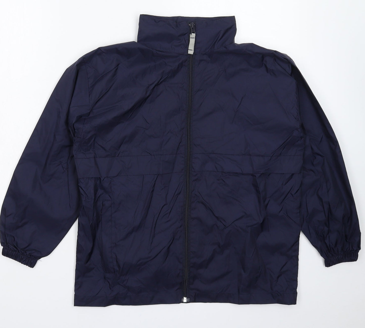 B&C Womens Blue   Rain Coat Coat Size 14