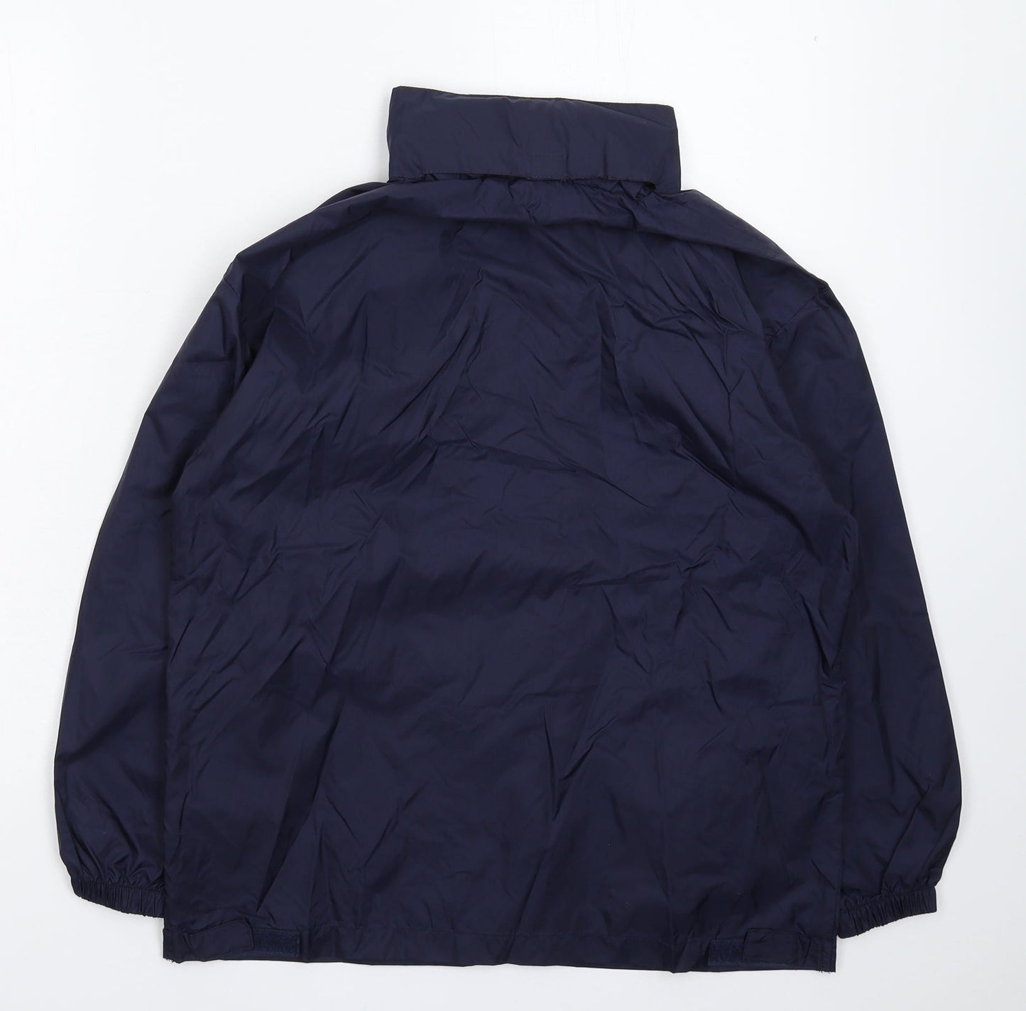 B&C Womens Blue   Rain Coat Coat Size 14