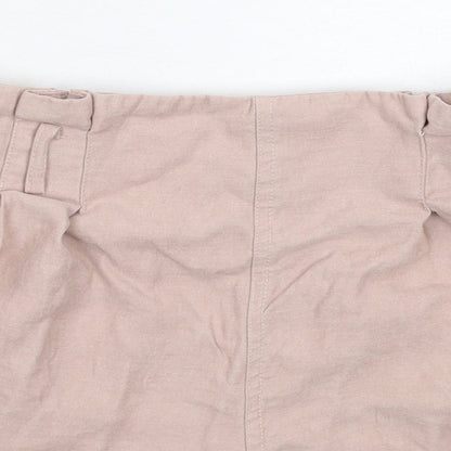 Miss Selfridge Womens Beige   Hot Pants Shorts Size 10