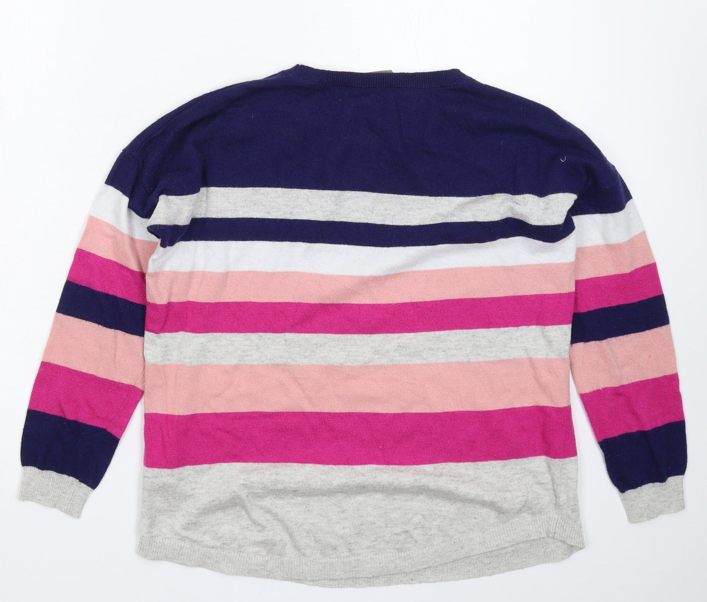 Womens UK Size M Oasis Multicoloured Pullover Jumper