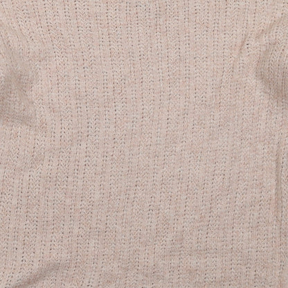 American Eagle Outfitters Womens Beige  Knit Pullover Jumper Size S