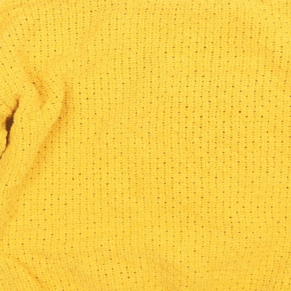Primark Womens Yellow   Pullover Jumper Size XS