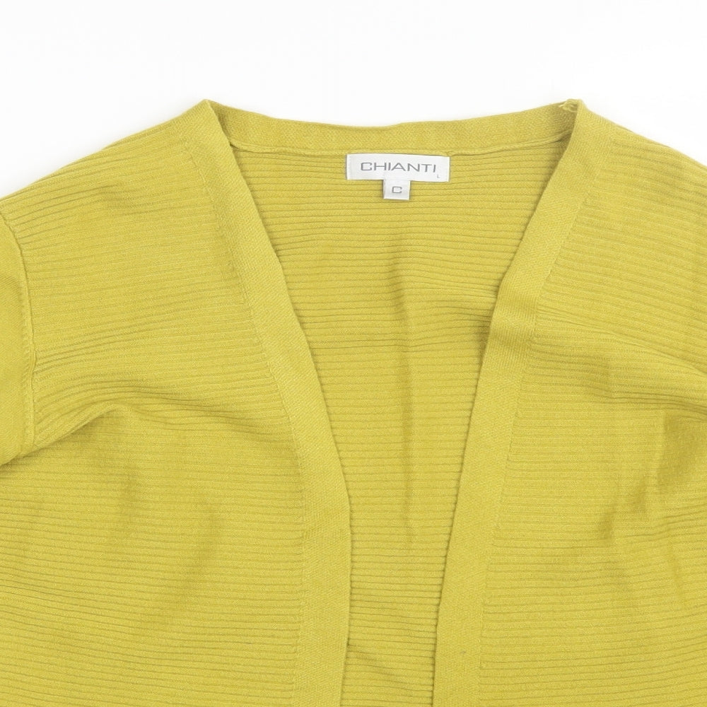 Chianti Womens Green   Cardigan Jumper Size L