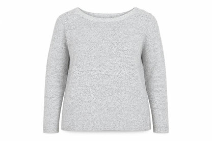 Womens UK Size 20 M&Co Grey Pullover Jumper