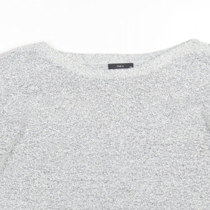 Womens UK Size 20 M&Co Grey Pullover Jumper