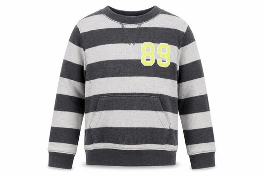 Gap Boys Grey Striped  Pullover Jumper Size 5 Years