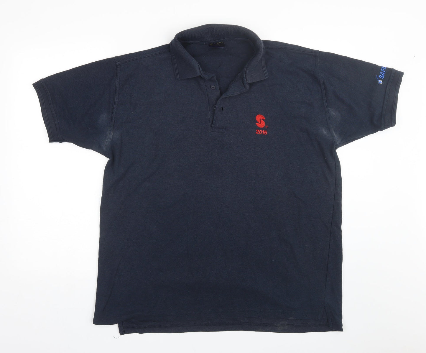 Uneek Mens Blue    Polo Size XL