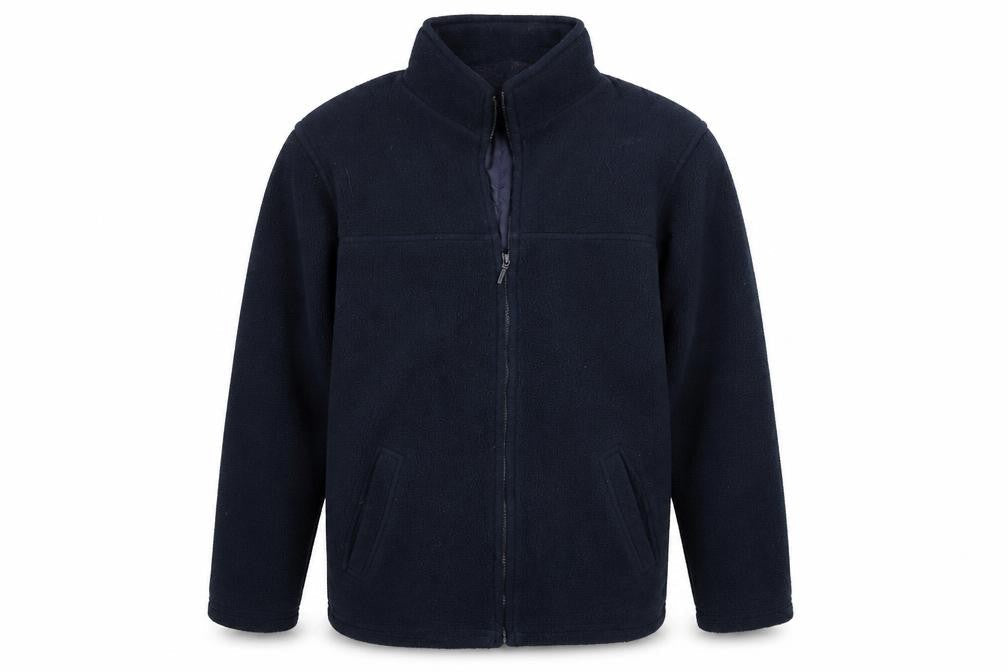 Mens UK Size S EWM Blue Full Zip Sweatshirt