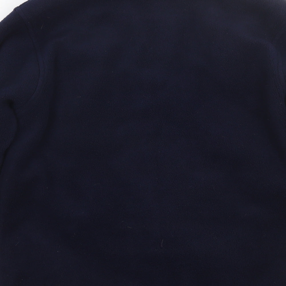 Mens UK Size S EWM Blue Full Zip Sweatshirt