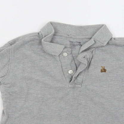 Gap Boys Grey   Basic Polo Size 2 Years