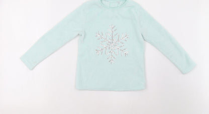 Primark Girls Green    Pyjama Top Size 7-8 Years