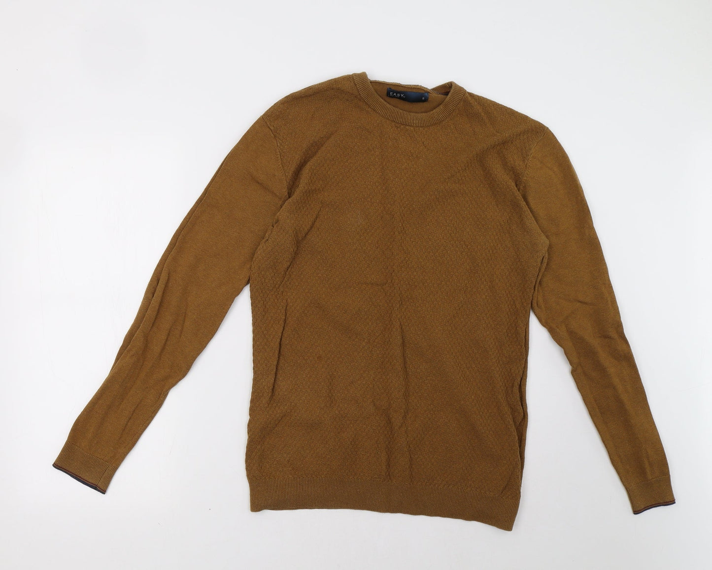 Mens UK Size S Matalan Brown Pullover Sweatshirt