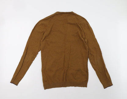 Mens UK Size S Matalan Brown Pullover Sweatshirt