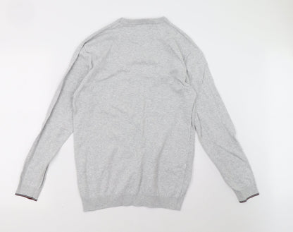 Mens UK Size S Easy Grey Pullover Sweatshirt