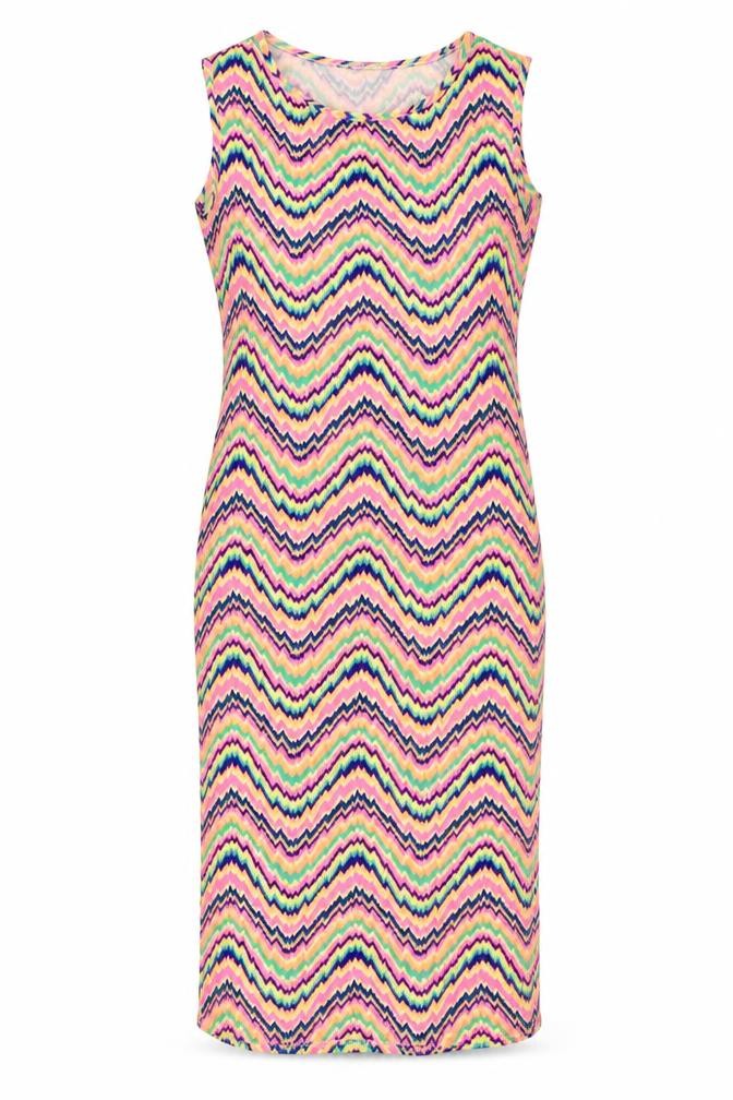 aislinn Womens Multicoloured Geometric  Bodycon  Size M