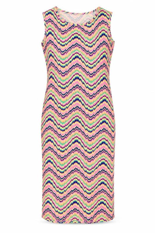 aislinn Womens Multicoloured Geometric  Bodycon  Size M