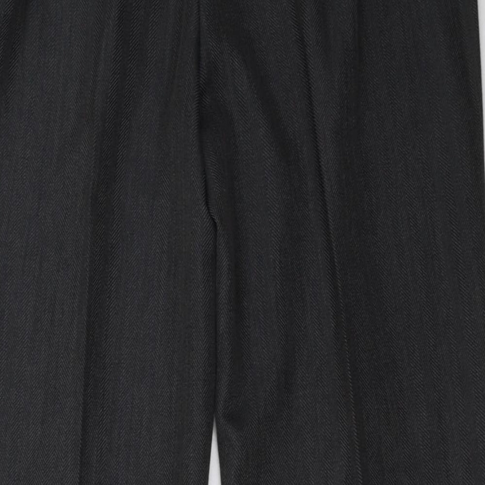 BM Womens Grey   Trousers  Size 16 L32 in