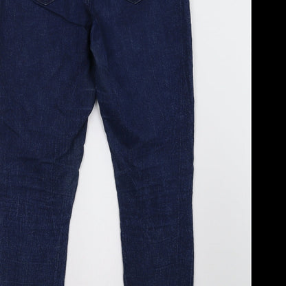 Matalan Womens Blue   Jegging Trousers Size 10 L29 in