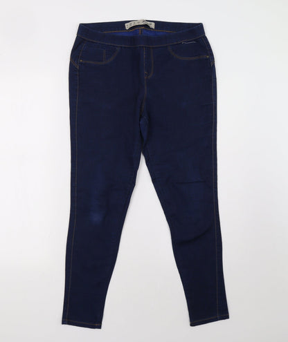 Primark Womens Blue   Jegging Trousers Size 12 L28 in