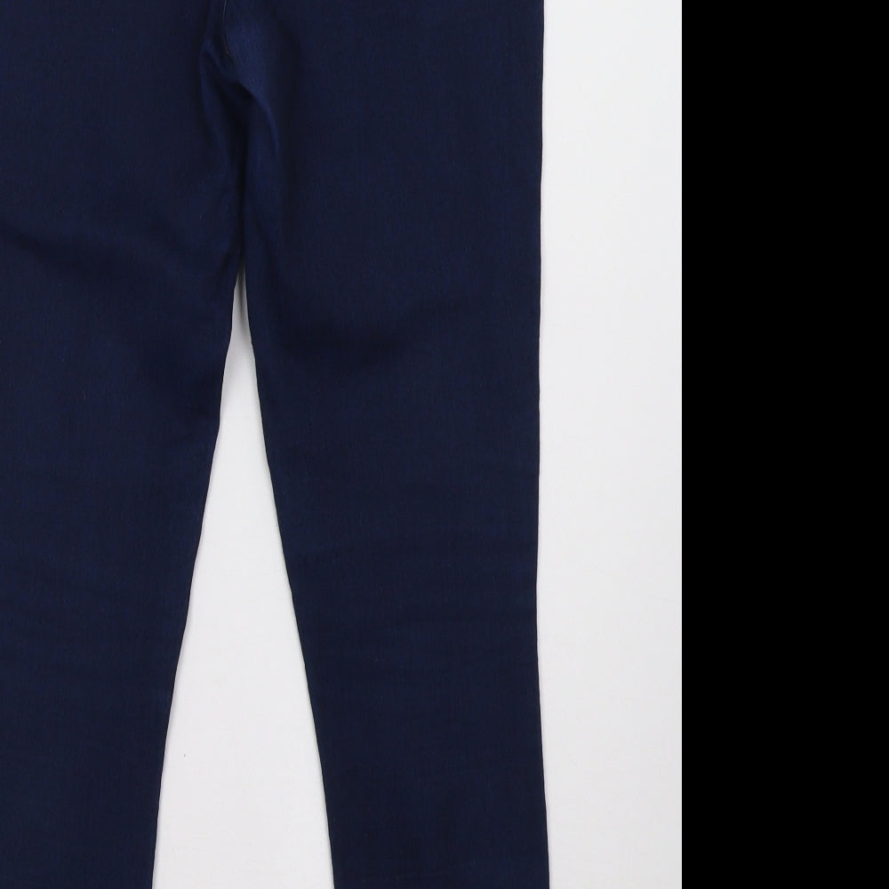 Primark Womens Blue   Jegging Trousers Size 12 L28 in