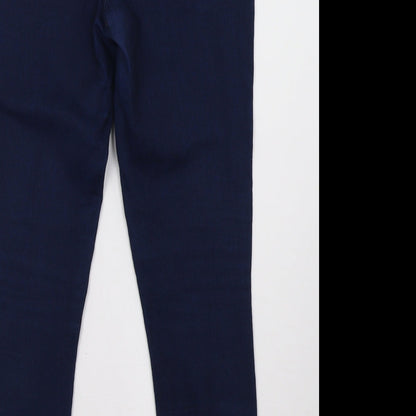 Primark Womens Blue   Jegging Trousers Size 12 L28 in