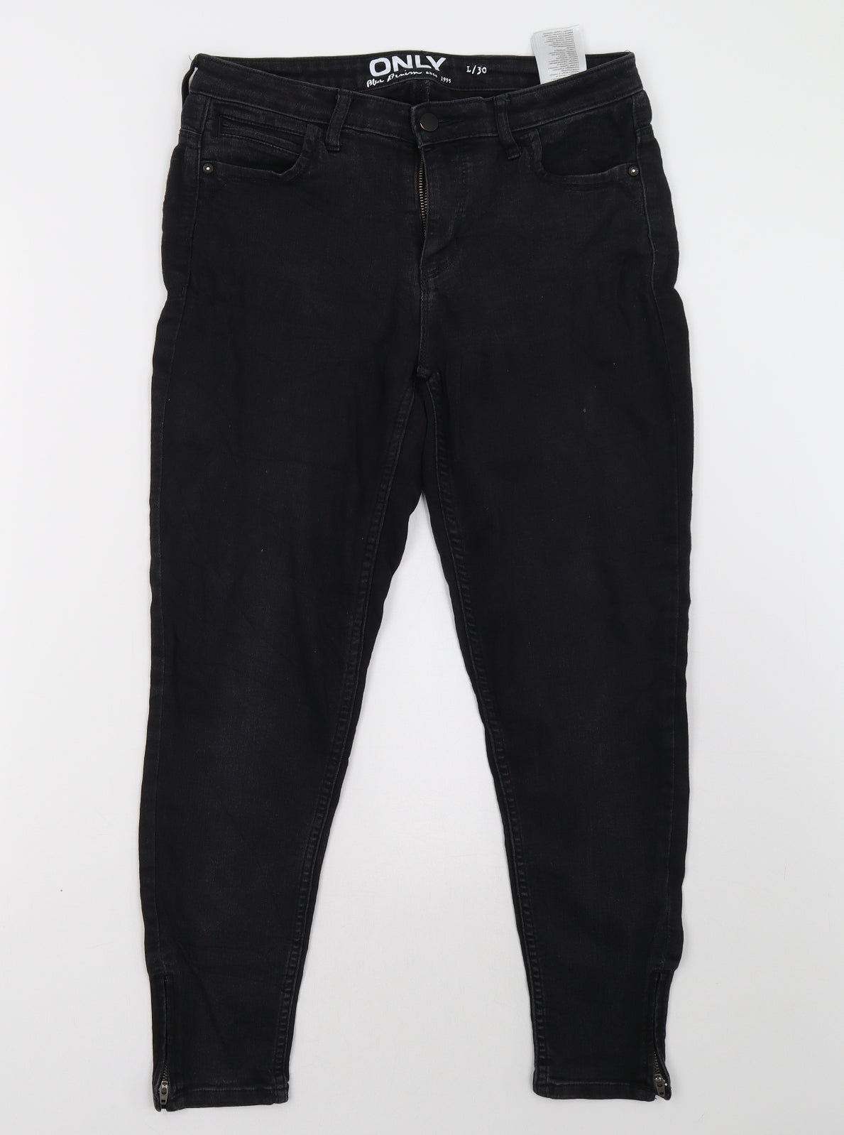 Only Womens Black   Skinny Jeans Size 10 L28 in