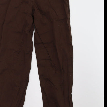 Classic Womens Brown   Trousers  Size 12 L30 in