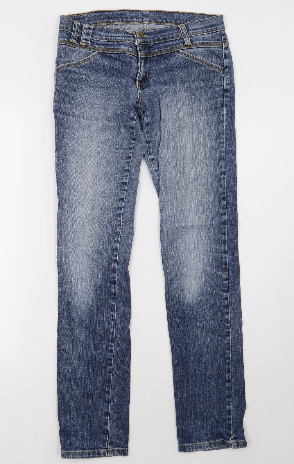 gian vargian Womens Blue   Straight Jeans Size 28 L32 in