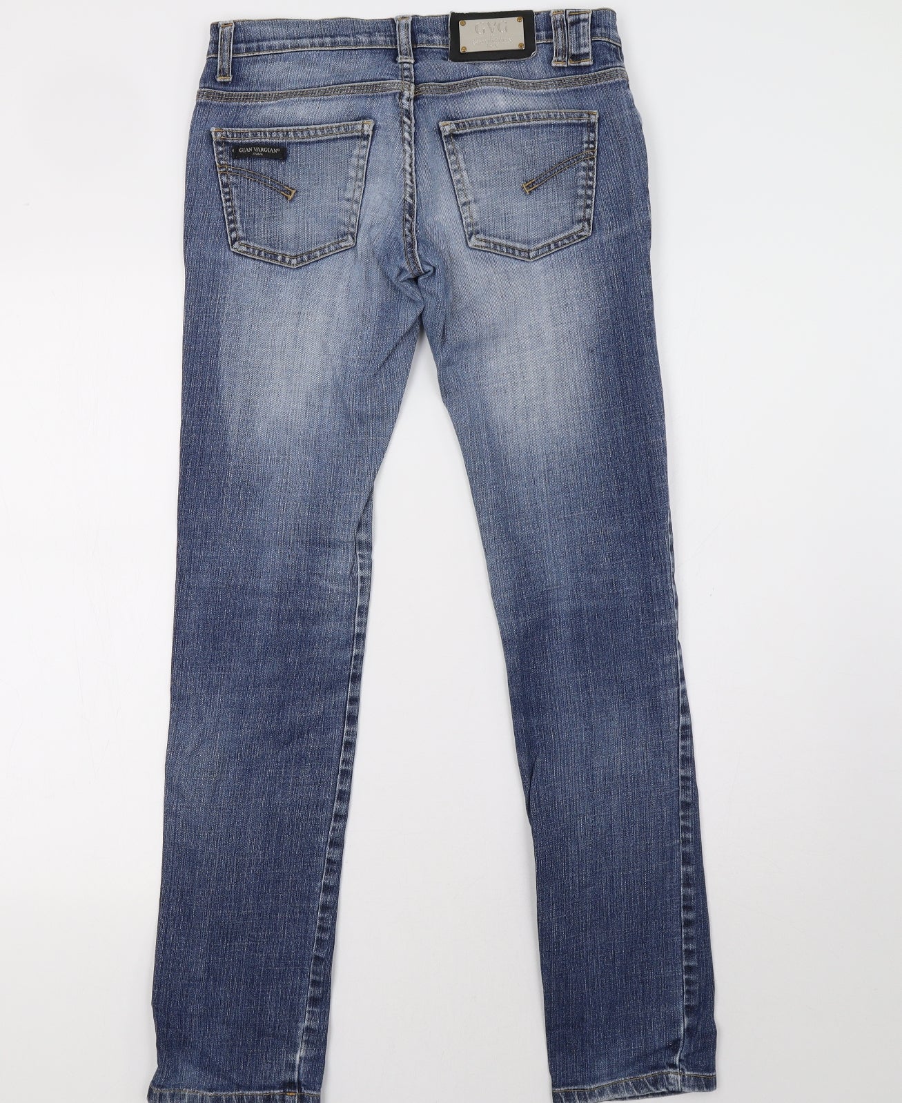 gian vargian Womens Blue   Straight Jeans Size 28 L32 in