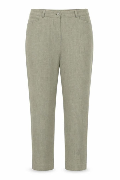 Womens UK Size 14 Alexara Regular Fit  Green Trousers